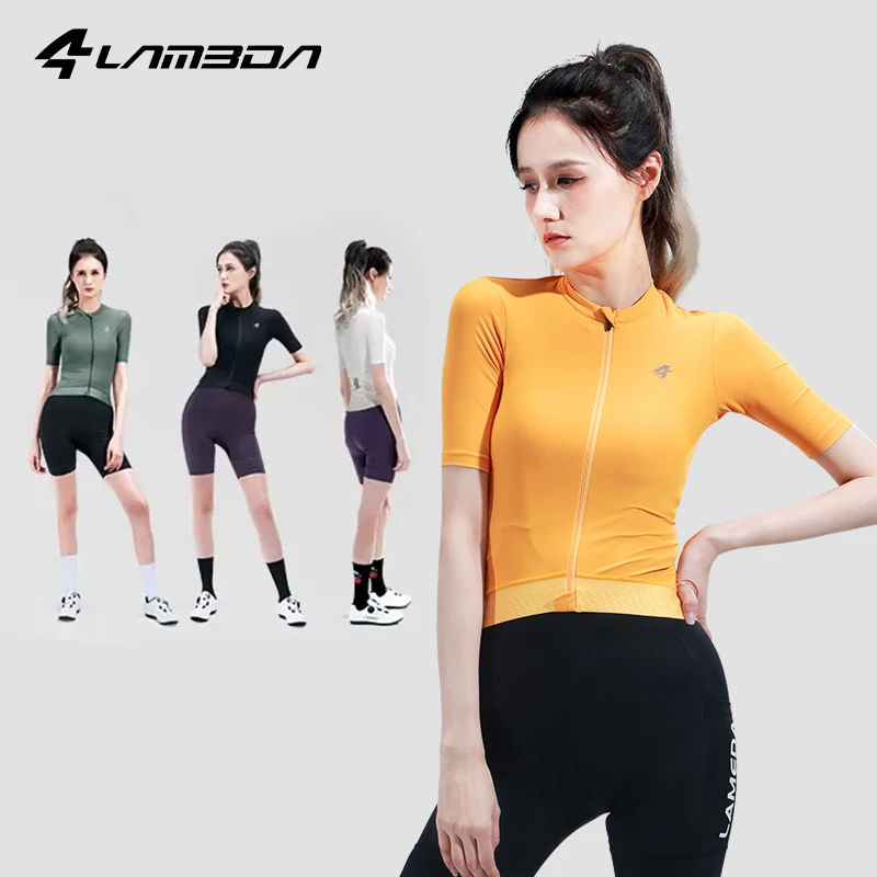 Cycling Jersey MTB Bike Shirt Short Sleeve Road Bike Top Riding Clothing for Women