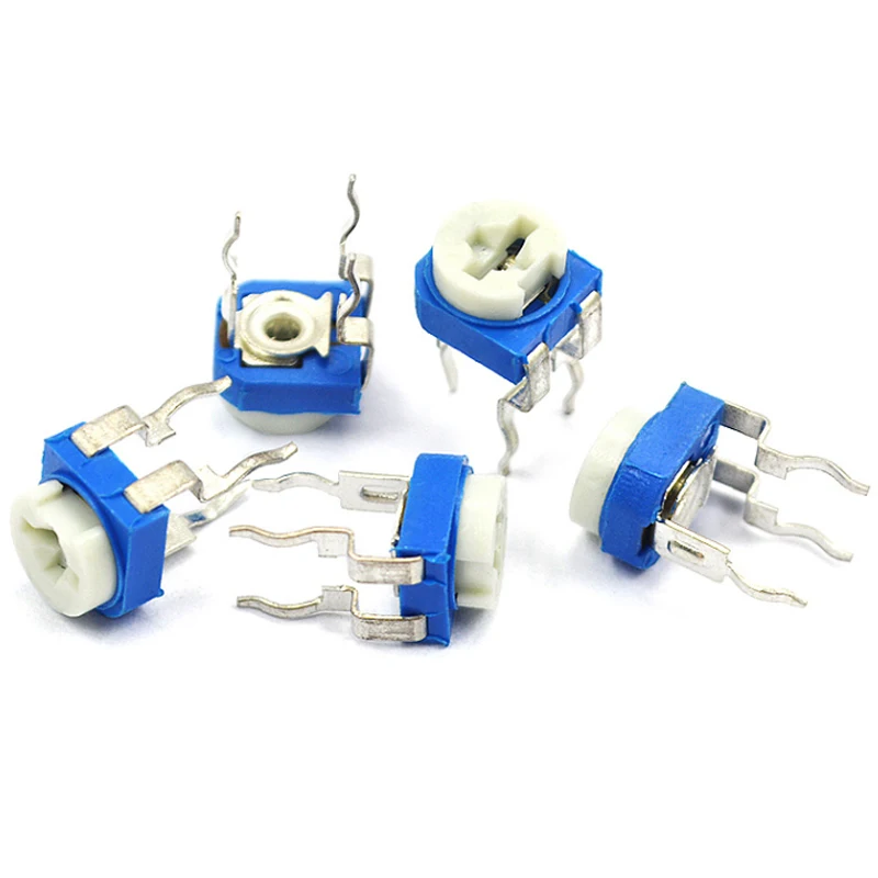 Trimmer Potentiometer Trimpot Variable Resistor RM065 RM-065 Series 100 200 500 1K 2K 5K 10K 20K 50K 100K 200K 500K 1M Ohm 20pcs