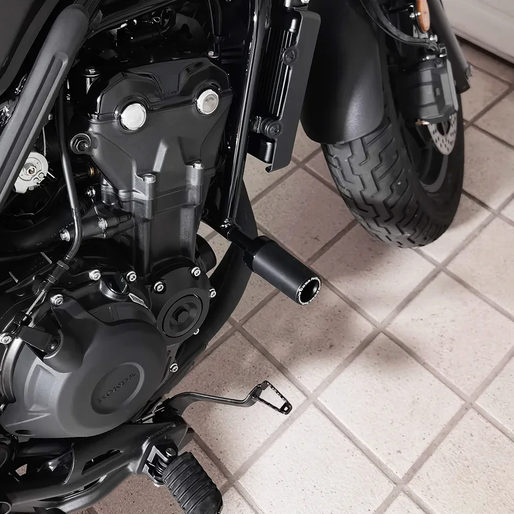 Motorfiets frame slider Valbescherming Voor