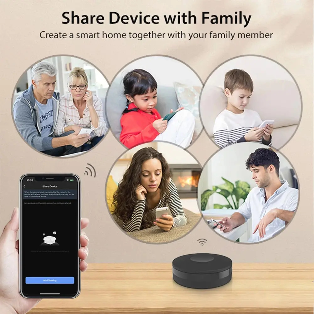 Tuya Smart Wifi RF IR Remote Control Smart Home for Air Conditioner ALL TV LG TV