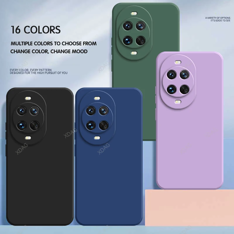 Original Basic Phone Case - Simple Liquid Silicone Soft Shell