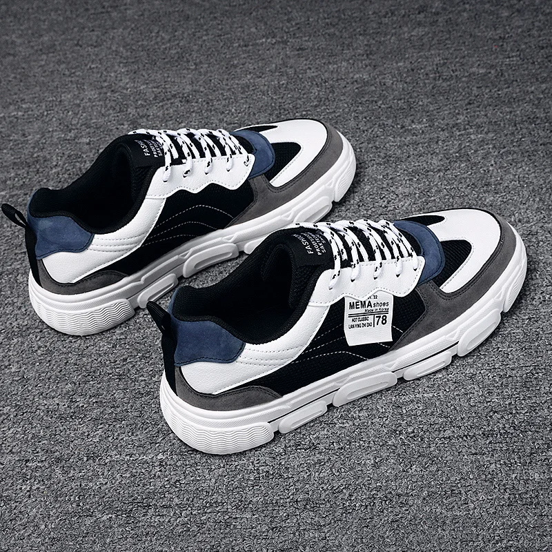 Sneakers för män Löpning Promenadskor Lättviktssneakers Fritidsskor för män Slip Comfy_voghion.com