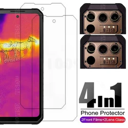 Enhanced Tempered Glass Protective Case and Screen Protector Cover for IIIF150 Raptor (2 front glass 2lens)