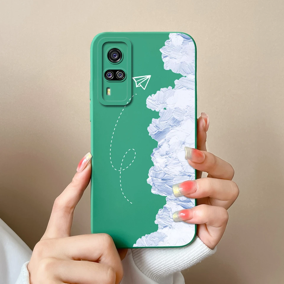 Cute Panda Dog & Floral Liquid Shell Soft Protective Luxury Case - Vibrant Design Cover