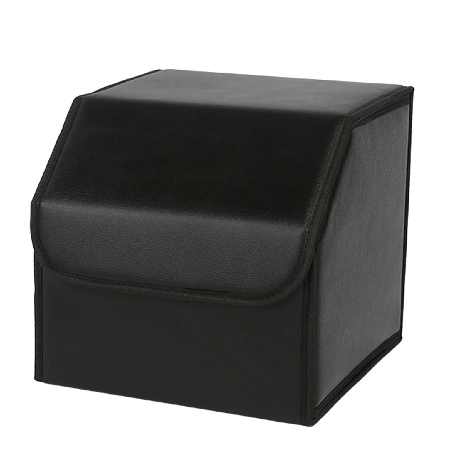 

Auto Trunk Storage Boxes Multi-Size Car Trunk Organizer Box Large Capacity Stowing Tidying PU Leather Folding Cars Storage Bags