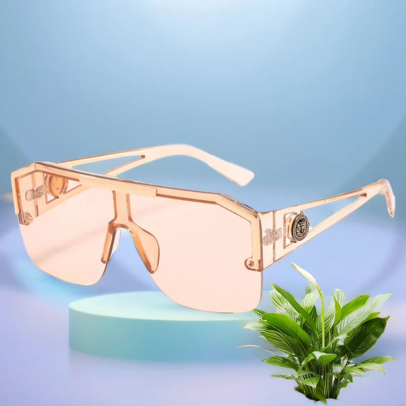 Lion Head Big Frame Sunglasses for Female
