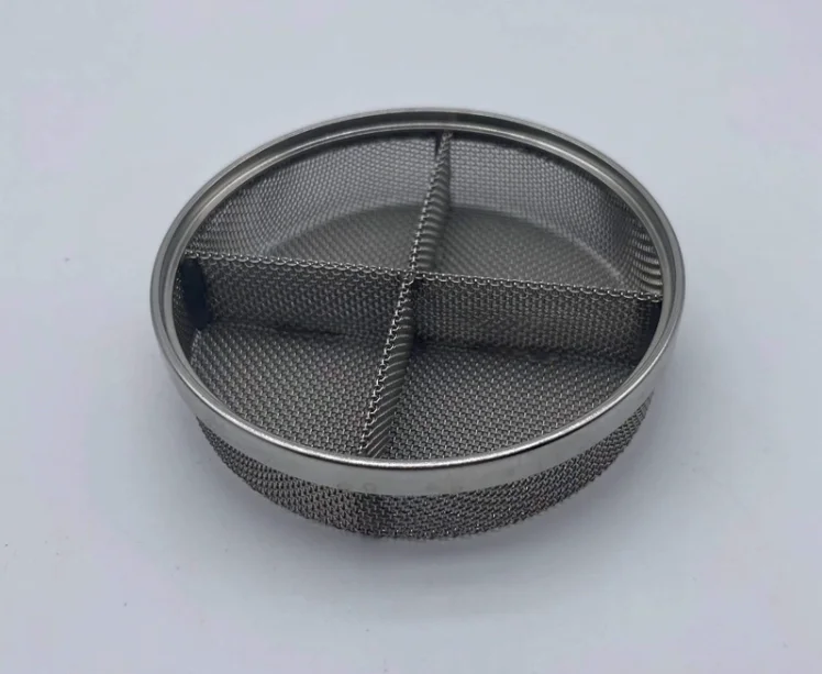 1pc Ultrasonic Fine Mesh Cleaning Basket 60mm Micro Net Cleaning