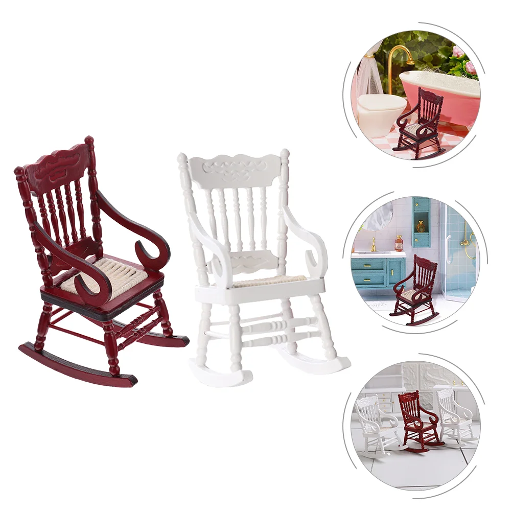 2 шт. деревянные мини-стулья для дома | Дом и сад