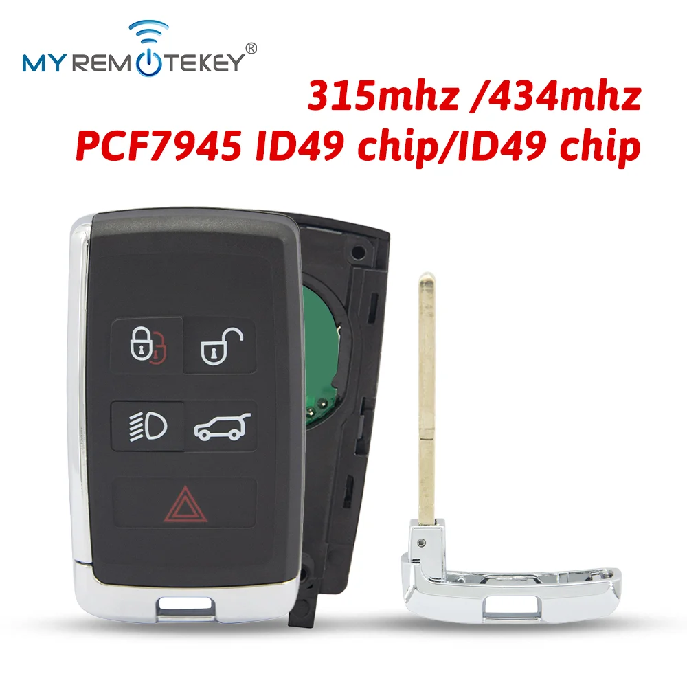 Pace Rng110 Remote MYREMOTEKEY Smart Remote Car Key Control 315/434mhz ID49 Chip for ...