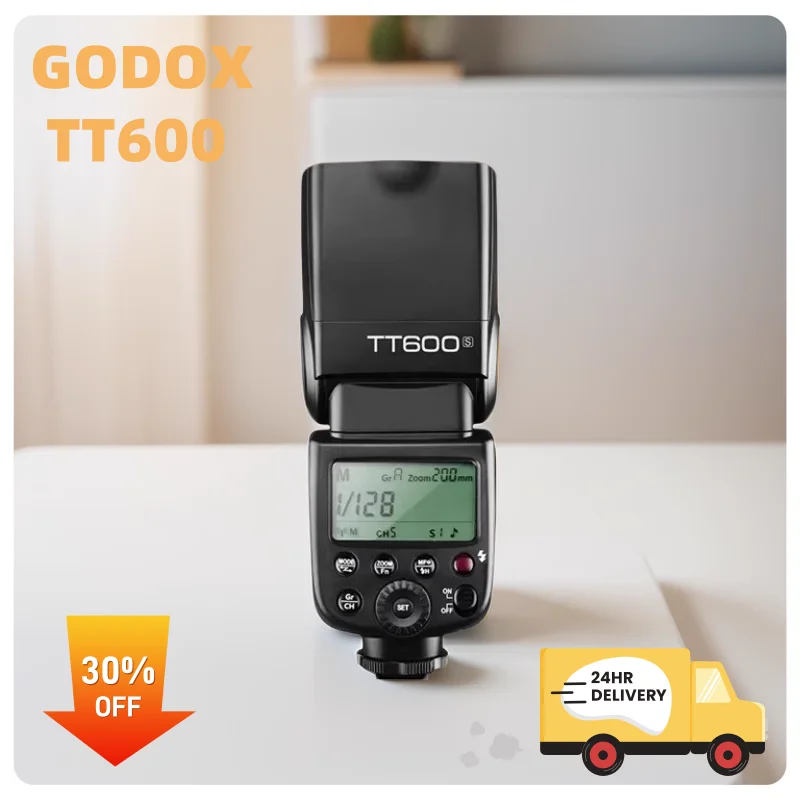 고독스 TT600 TT600S 플래시 2.4G 무선 GN60 마스터 슬레이브 SLR 카메라 스피드라이트 (캐논, 니콘, 소니, 펜탁스, 올림푸스, 후지필름용)