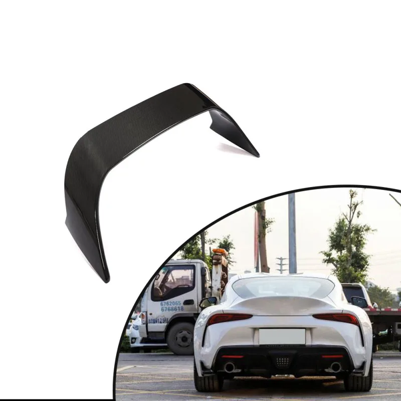 

For 2019-2021 Toyota Supra A90 Dry Carbon Fiber Rear Trunk Wing Spoiler