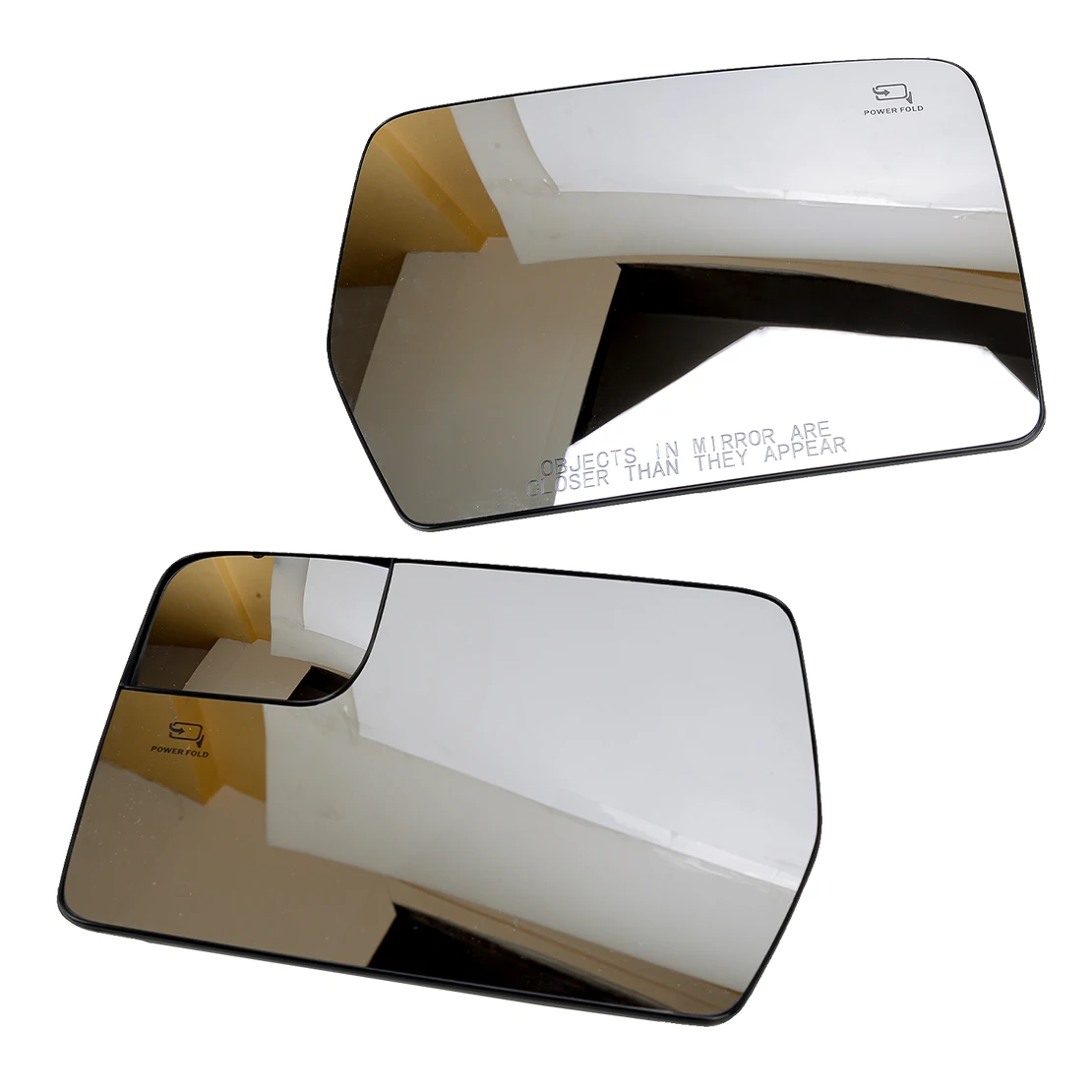 

1 Pair Car Front Heated Side Rear View Mirror Glasses with Blind Spot BL3Z-17K707-D BL3Z-17K707-E Fit for Ford F-150 2011-2014