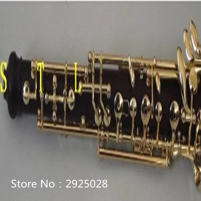 Great ebony concert semiautomatic oboe,gold-plating C key