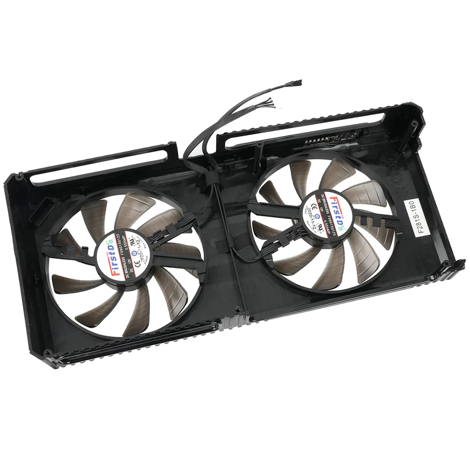 For Palit/Leadtek RTX 3060 3060Ti Dual GENE ES Video Card Fan with