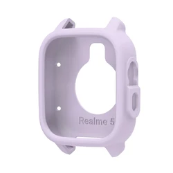 Soft Silicone Protective Case for Smartwatch - Durable Skin Shell Bumper Cover Guard (Purple)