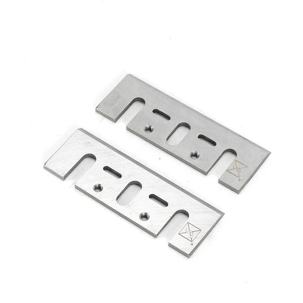 Wood Planer Blade Cutter Accessories High Speed Steel Blades 2pcs Sturdy 82mm For 1001 1100 1125 1125B F20 FP20A P20V P20SA