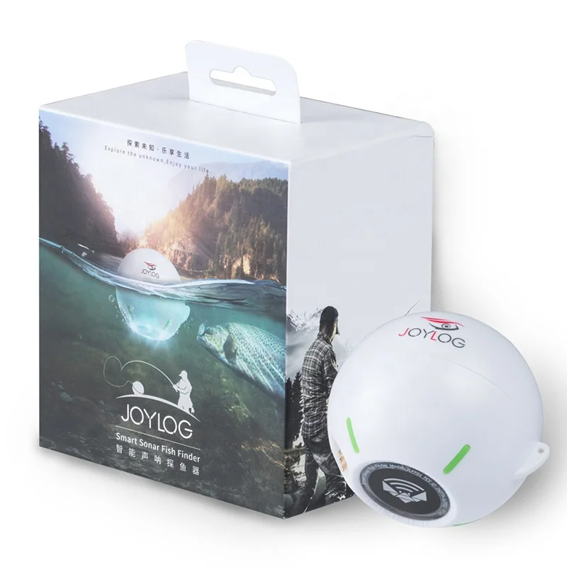 Depth 0.6m-40m 125KHz Sonar Gps Fish Finder Deeper Pro For Boat Fishing