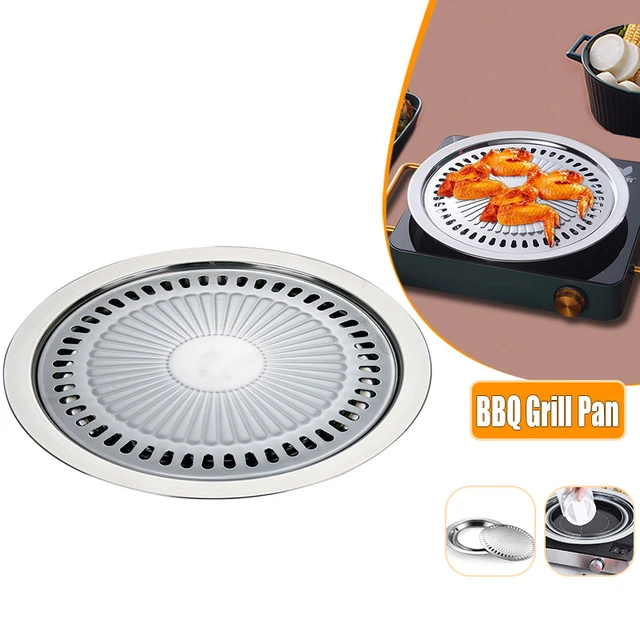 Smokeless Barbecue Grill Pan Non-Stick Gas Stove Plate for Electric Stove  Baking Tray BBQ Tong Grill Barbecue Tools Home Outdoor - AliExpress