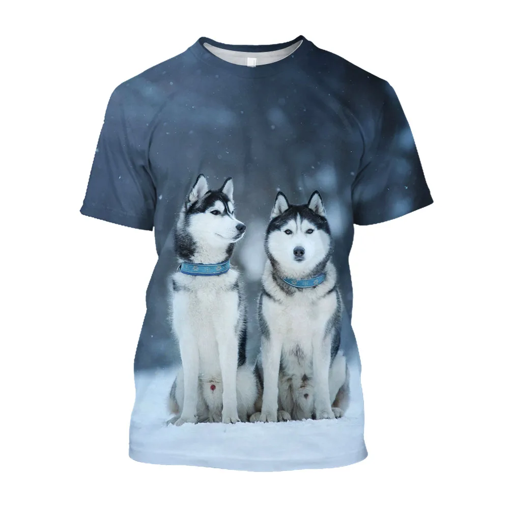 

Jumeast 3D футболки с принтом Сибирского хаски, футболки с рисунком животных и собак, Повседневная Новейшая модная футболка, кавайная унисекс Одежда