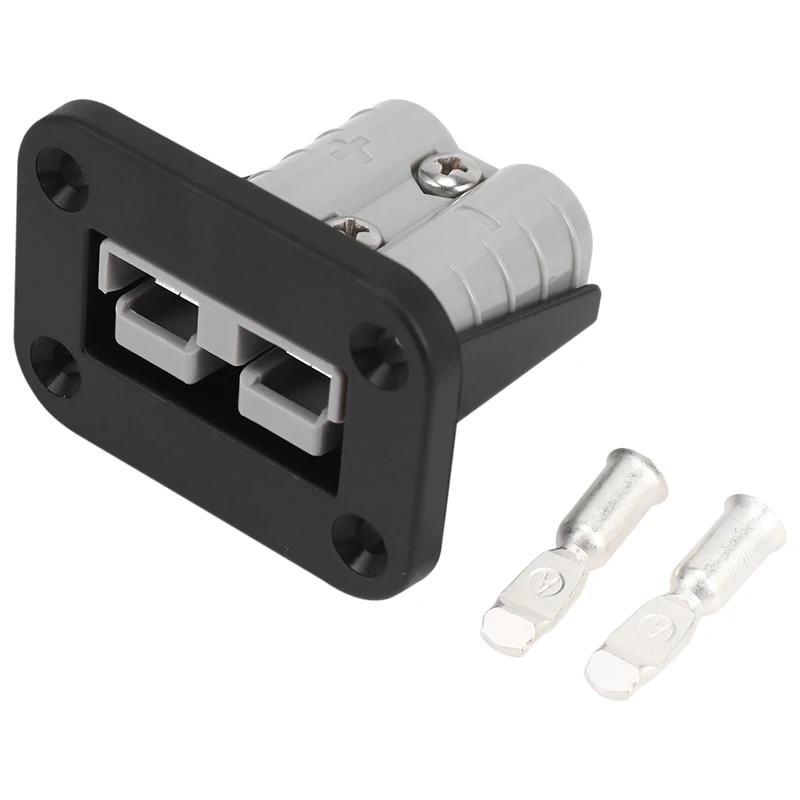 

Flush Mount 50 Amp For Anderson Plug Mounting Bracket Panel Cover For Caravan Camper Boat Truck