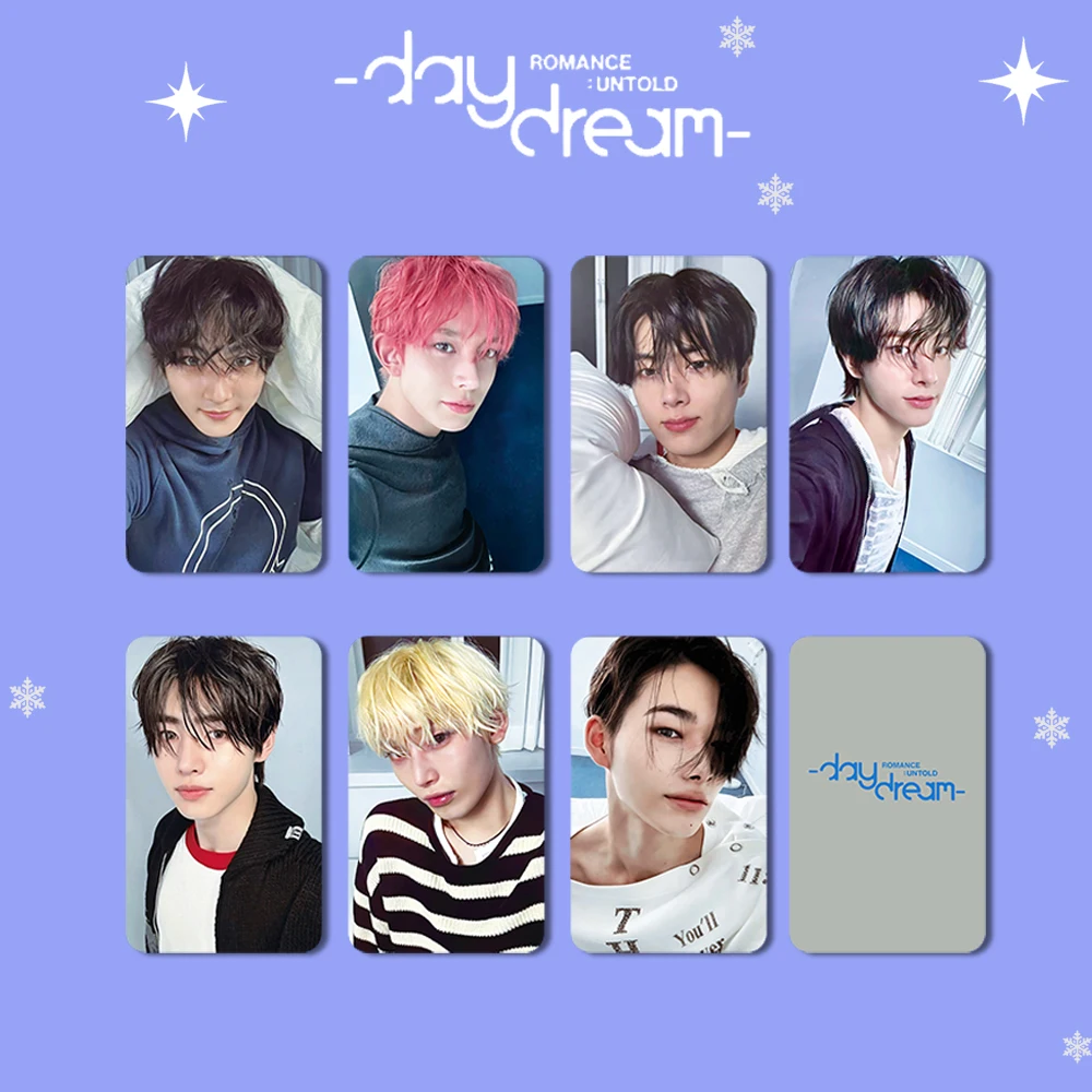 Kpop Boys Idol World Tour Album ROMANCE DAYDREAM NO DOUBT SUNGHOON Lomo Card Photocards Postcards Fans Collection Souvenir Merch