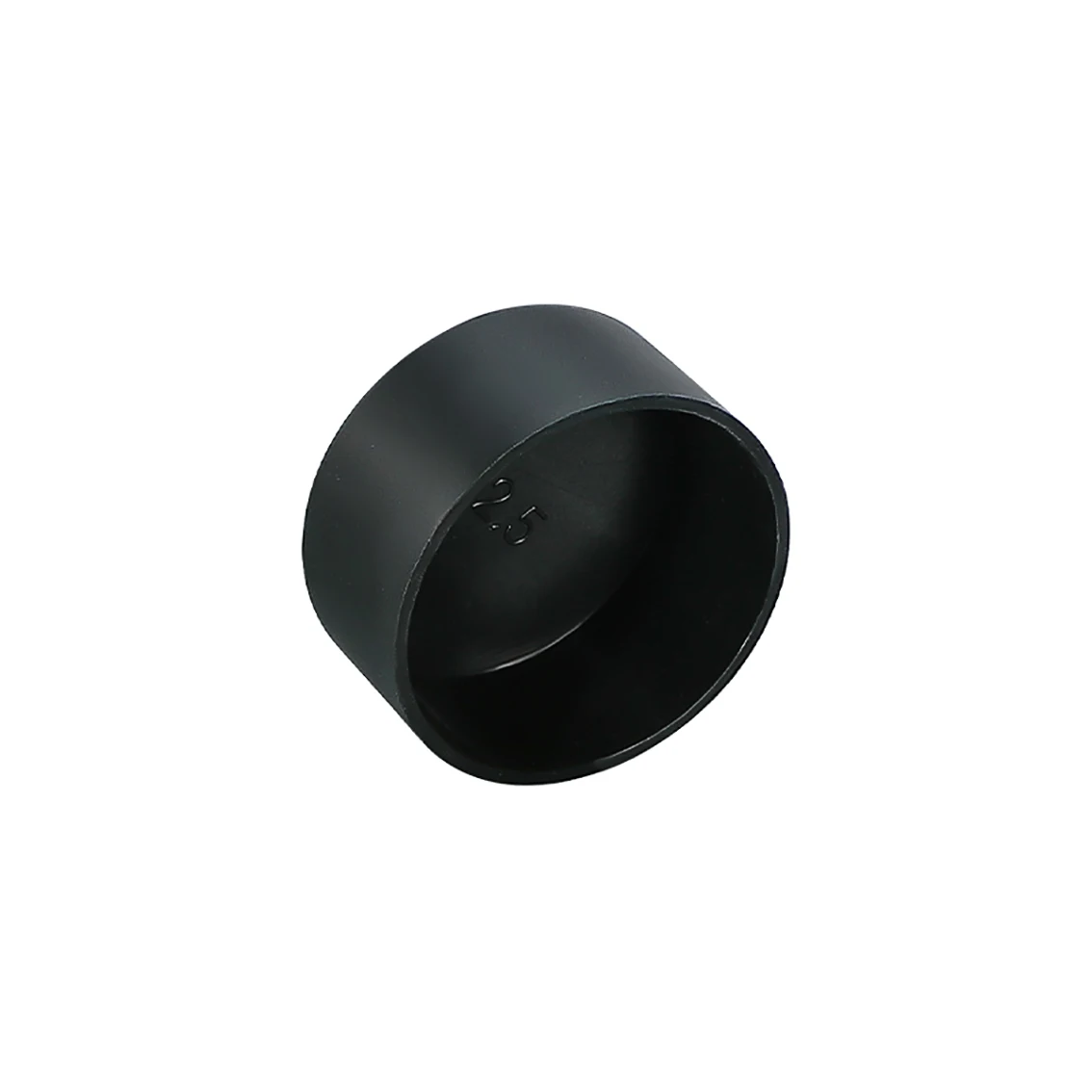 Black Silicone Rubber Round Caps - Versatile Dust Seal and End Stopper Protection Cover