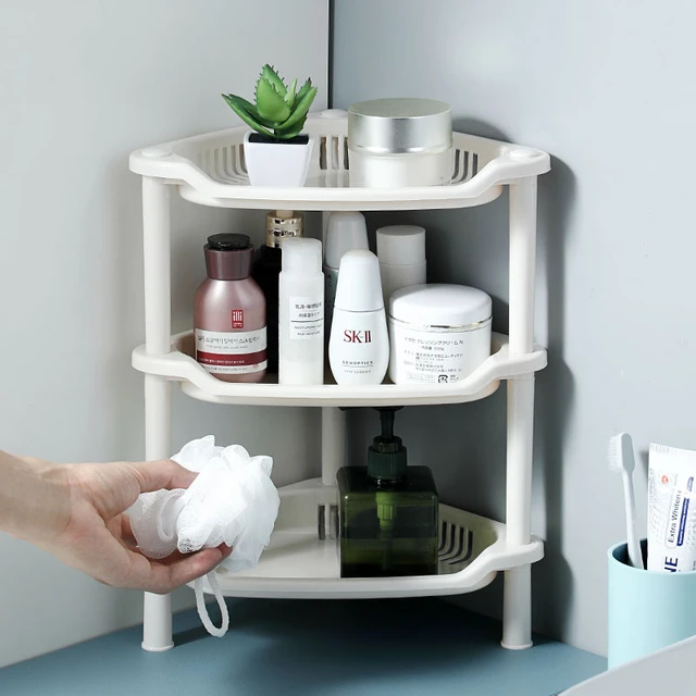 Tier Corner Storage Holder Shelves Bathroom  Corner Shelves Bathroom Shower  - Bathroom Shelves - Aliexpress