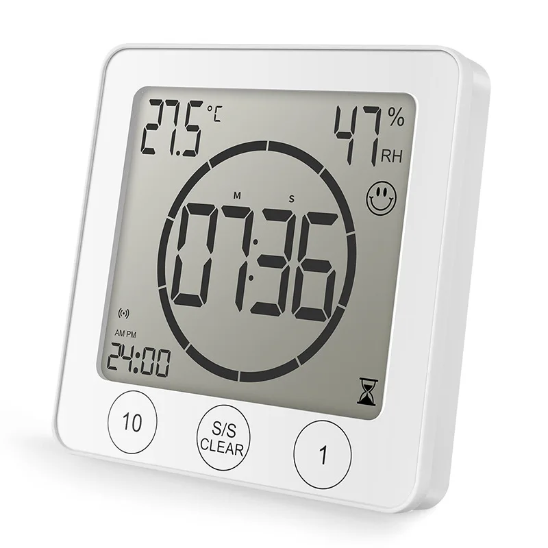 ساعة ومؤقت ذكي للحمام – لأن وقتك له قيمة