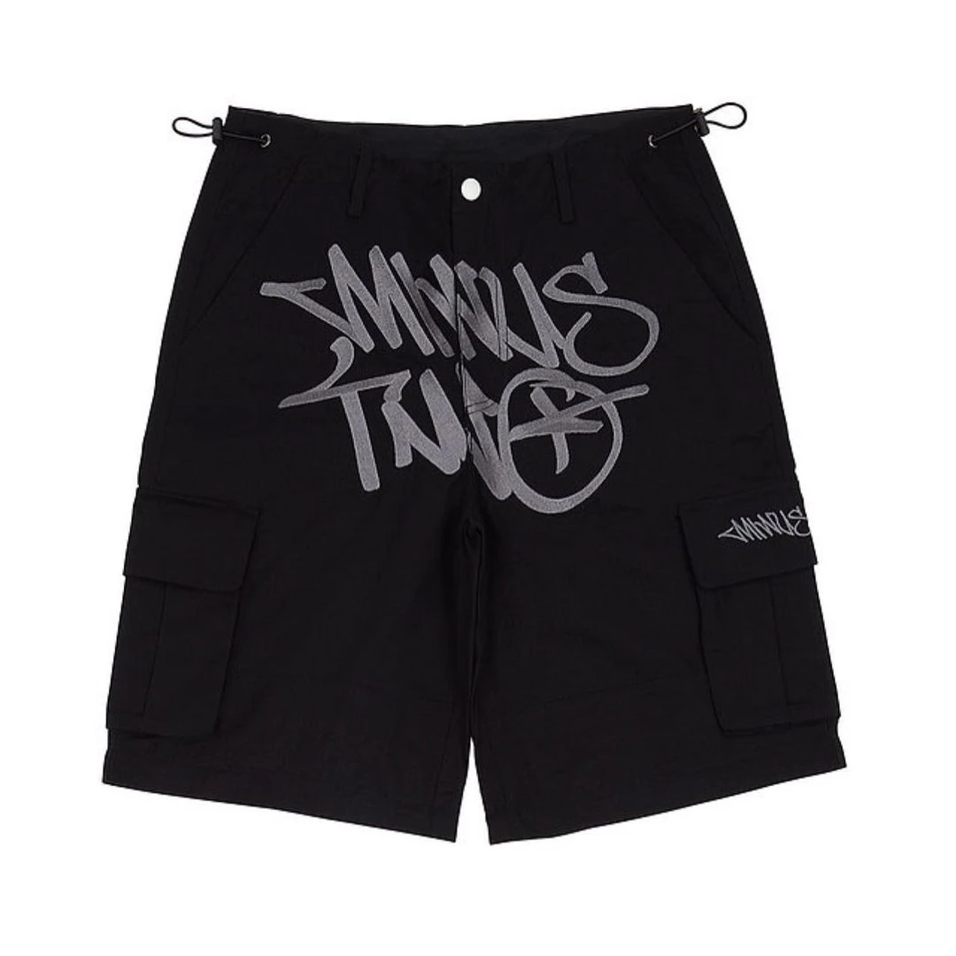 Men's Minus Two Loose Casual Shorts, Y2K, High Street Tide, Gym Shorts