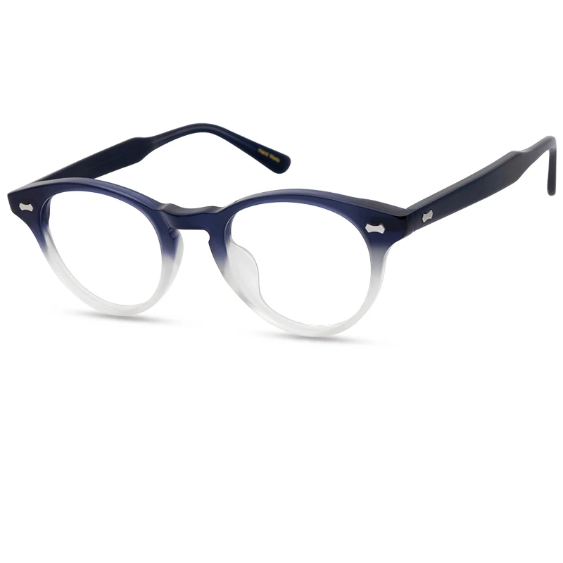 

2023 new retro frames for men and women transparent stripe optical glasses