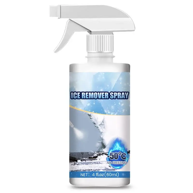 Snow Defroster Spray Car Multifunction Practical Save Time Very Effective Does Not Damage Vehicle Surface Damage Defrost Liquid