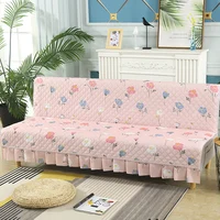 Universal Stretch  Sofa Bed Cover Couch Covers Armless Sofa Cover Washable  Elastic Folding Furniture Sofa Bed Covers 1