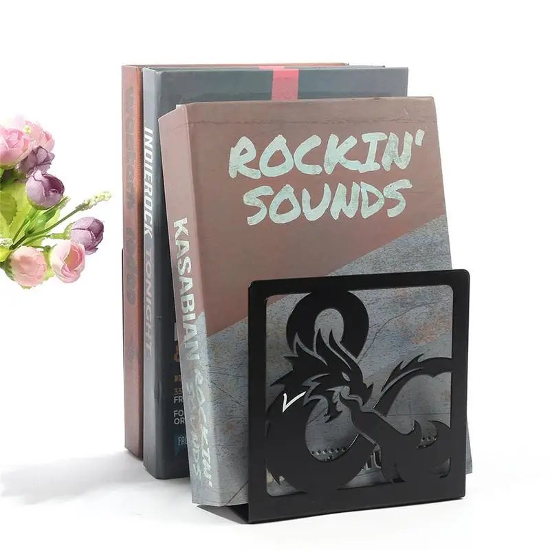 

Book Ends Universal Metal Bookends For Shelves Heavy Duty Metal Non-Skid Bookend Supports Book Shelf Holder