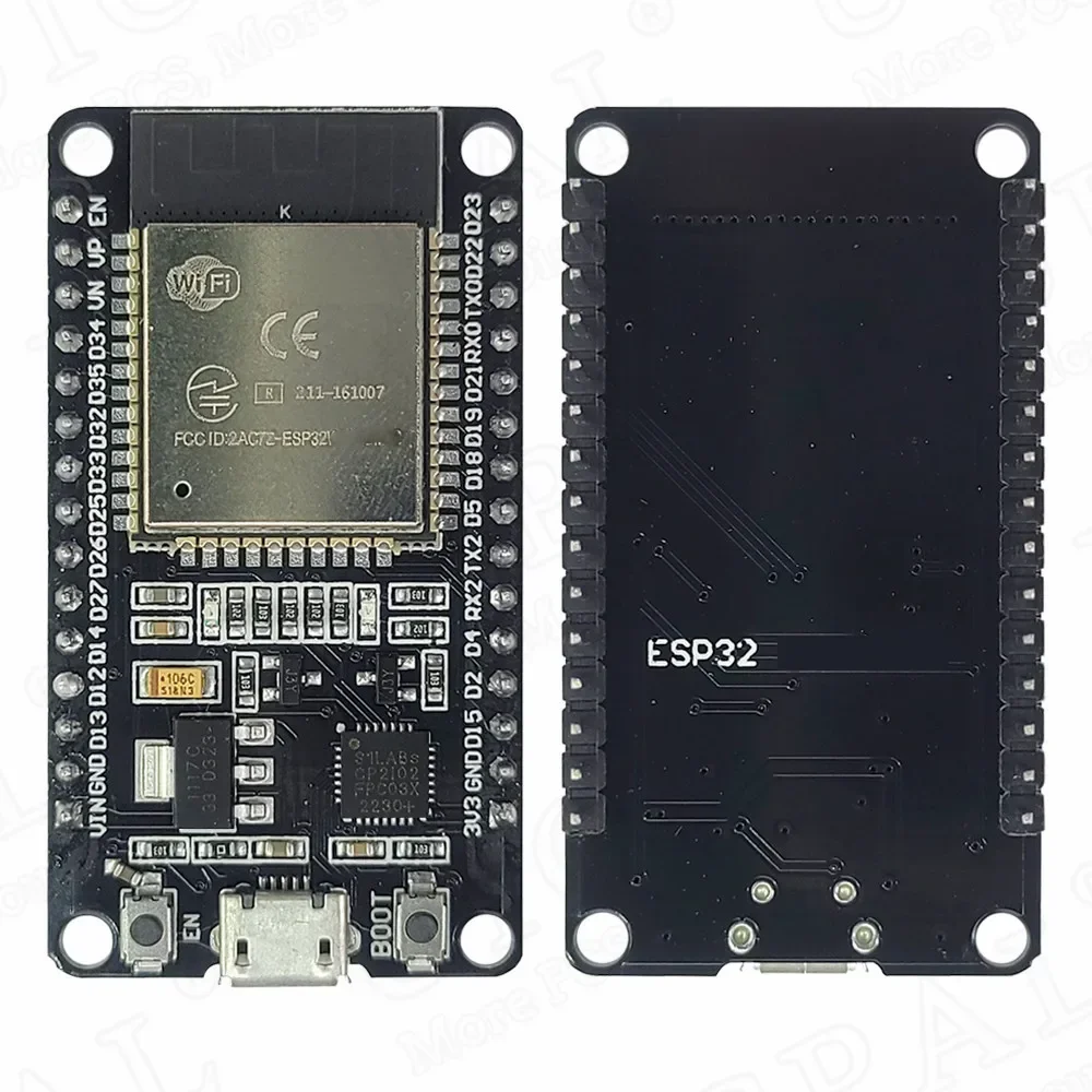 ตัวเลือกสินค้า ESP32 บอร์ดพัฒนา 2.4G WiFi + Bluetooth ใช้พลังงานต่ำ