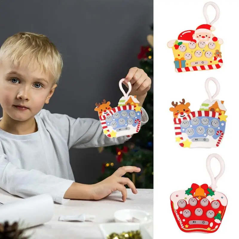 

Рождественский брелок, Рождественский декоративный многофункциональный образовательный мини-брелок с быстрым пуском для девочек