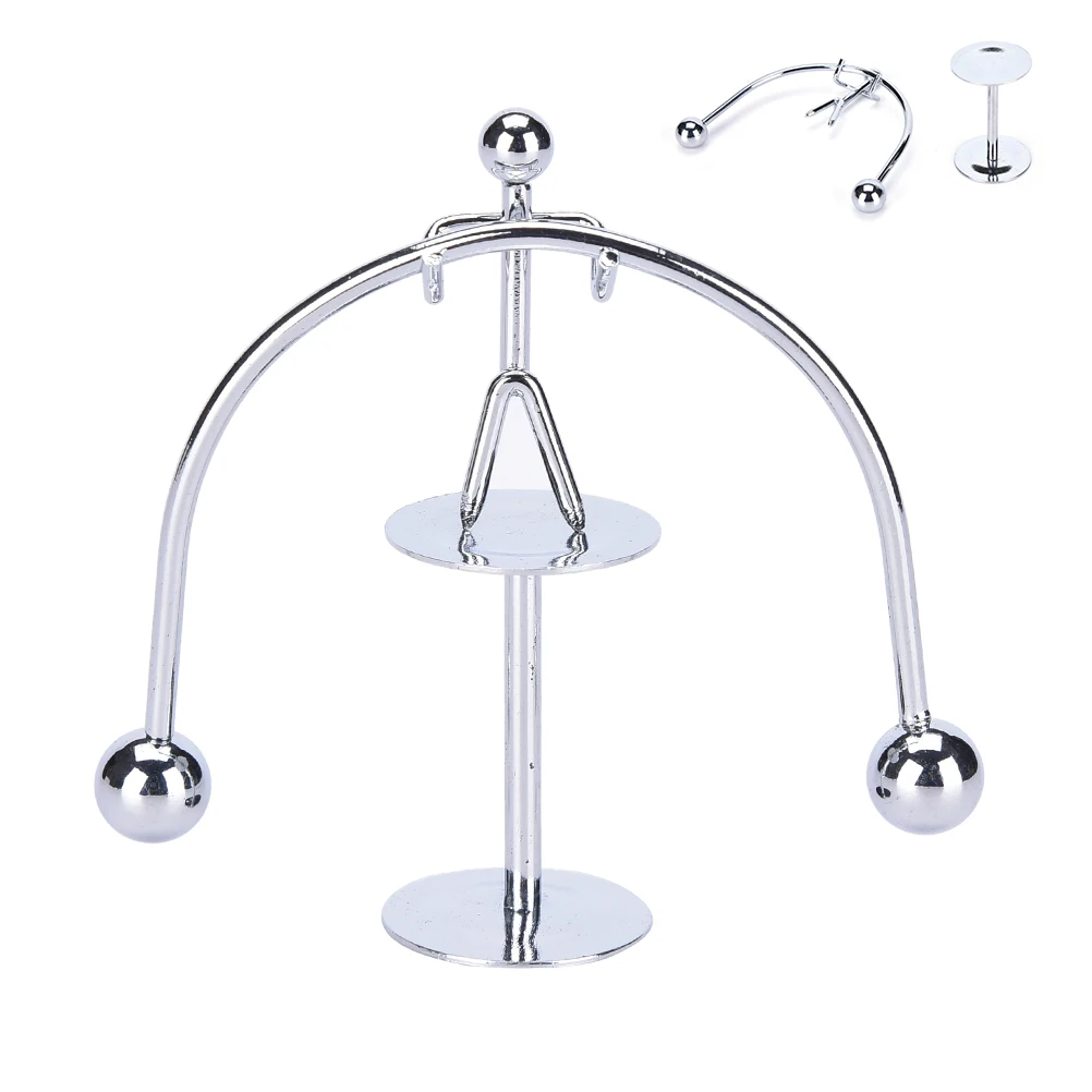 Kinetic Weightlifter Gadget Perpetual Motion Desk Art Toy Gift