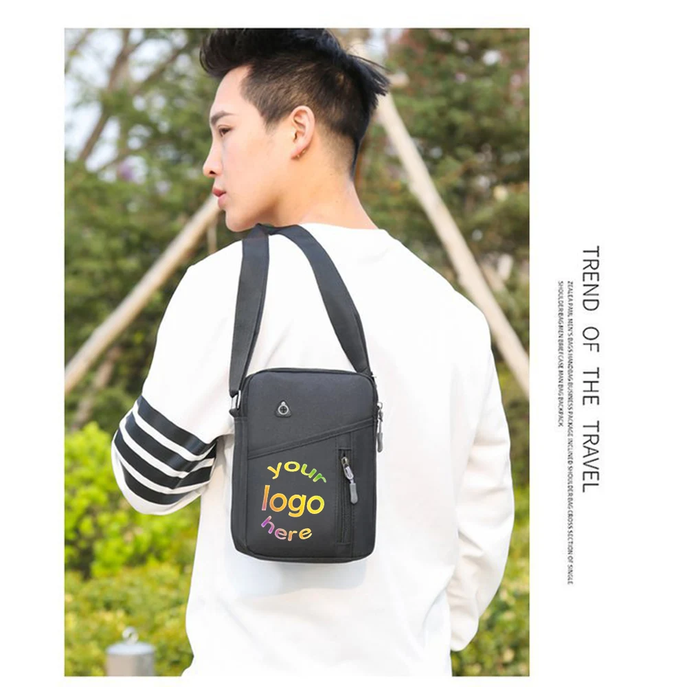 Personalised Handbag Travel Print Your Design Messenger Bag Promotional Business Gifts