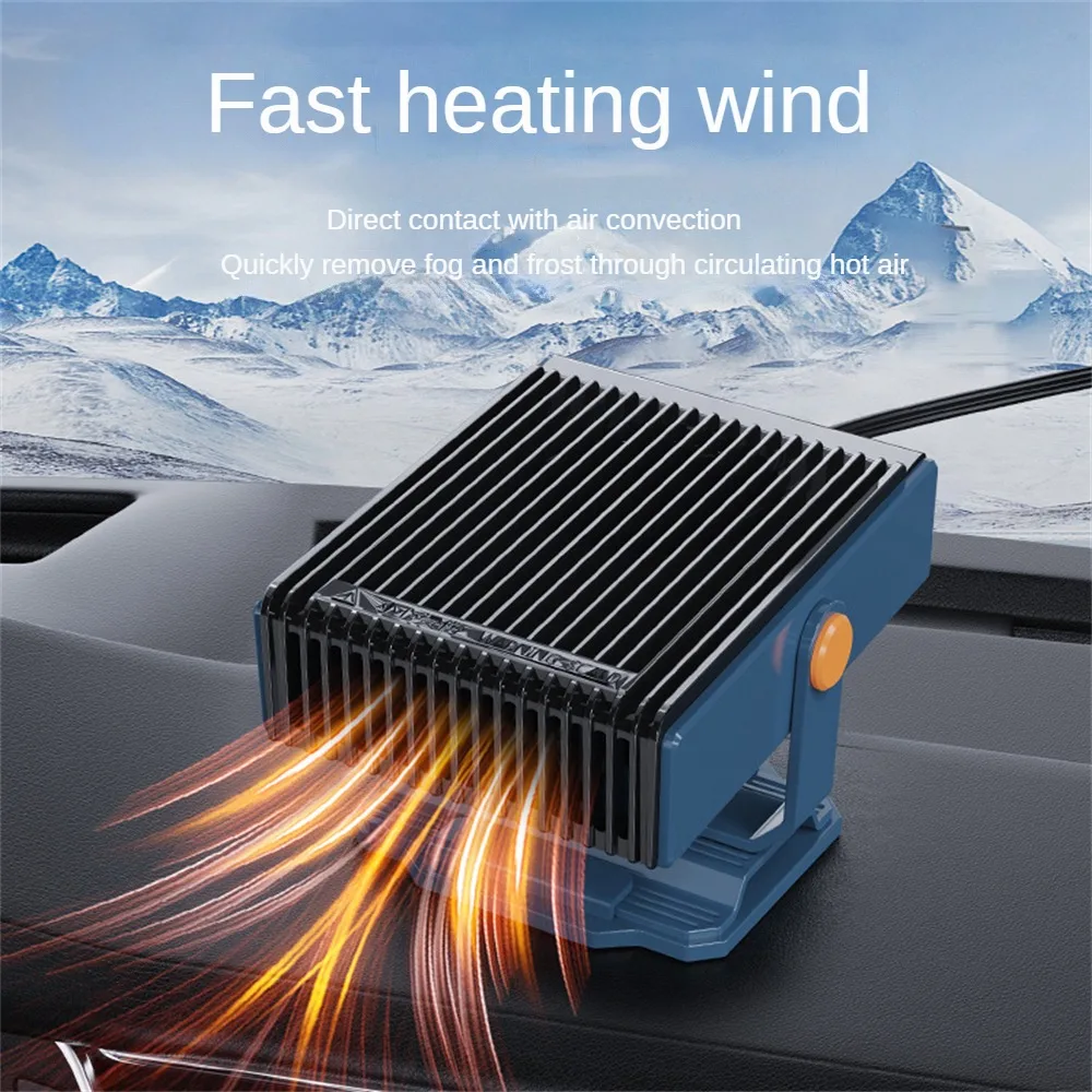 

150 Вт автомобильный обогреватель 12/24 В портативный дезафиксирующий прибор для ветрового стекла и дефростер 2 в 1 быстрый автомобильный обогреватель дефростер