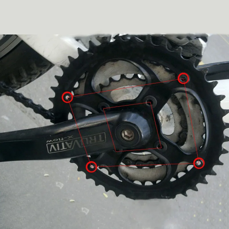 Bike Chainring Bike Crank Cover Bike Crank Bike Crankset Bicycle Parts MTB Road Bicycle Sprocket Protection