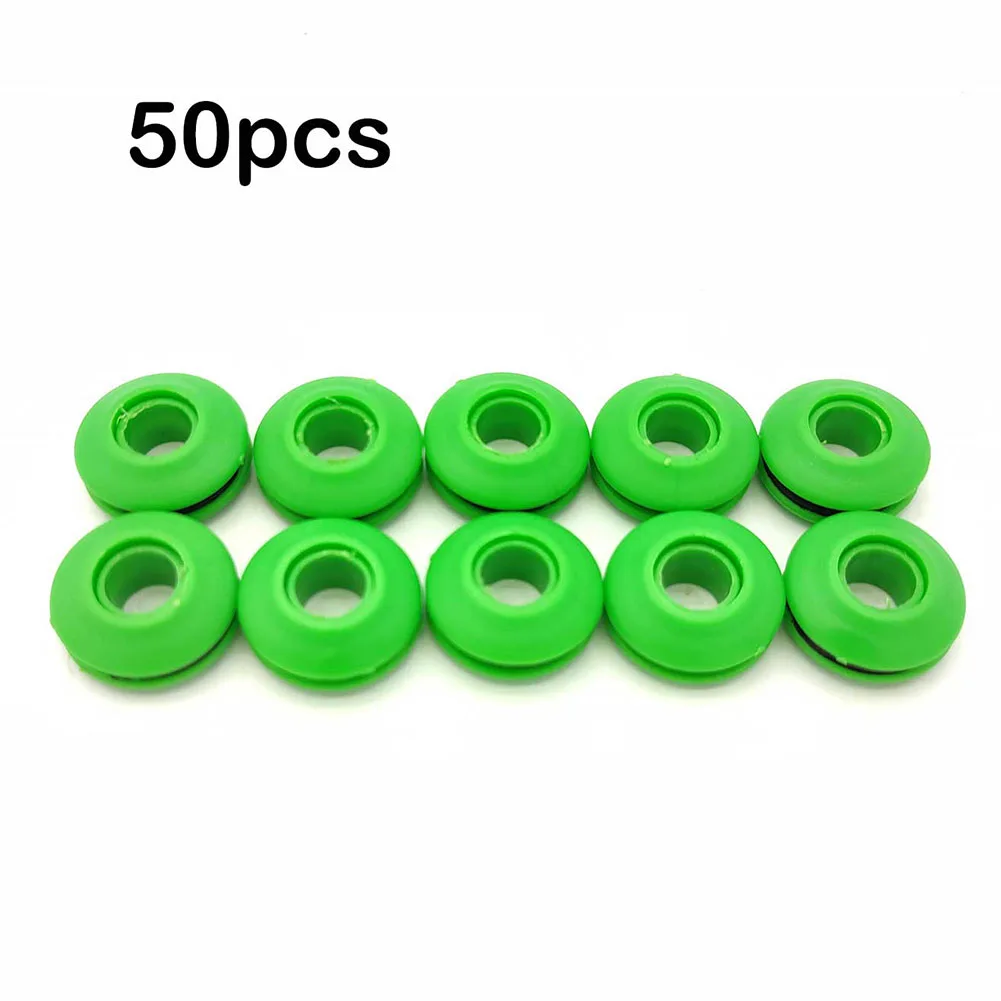 10/50PCS Plastic Eyelets Set Round Eyelets Tarpaulin Eyelets Solar Cover Pool For Repairing Tarpaulins And Securing Solar Covers