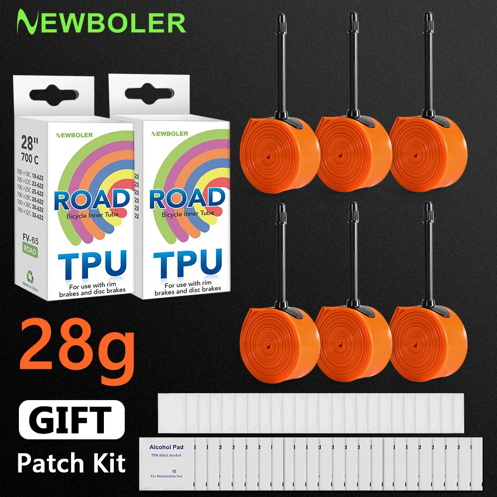 Newbolerchambre À Air En Tpu Pour Vélo De Route, Matériau En Tpu, Tube Léger Pour