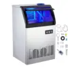 Commercial Ice Maker, 120 lb/24 Hour Stainless Steel Under Counter Ice Machine, LED Digital Display Ice Maker Machine 1
