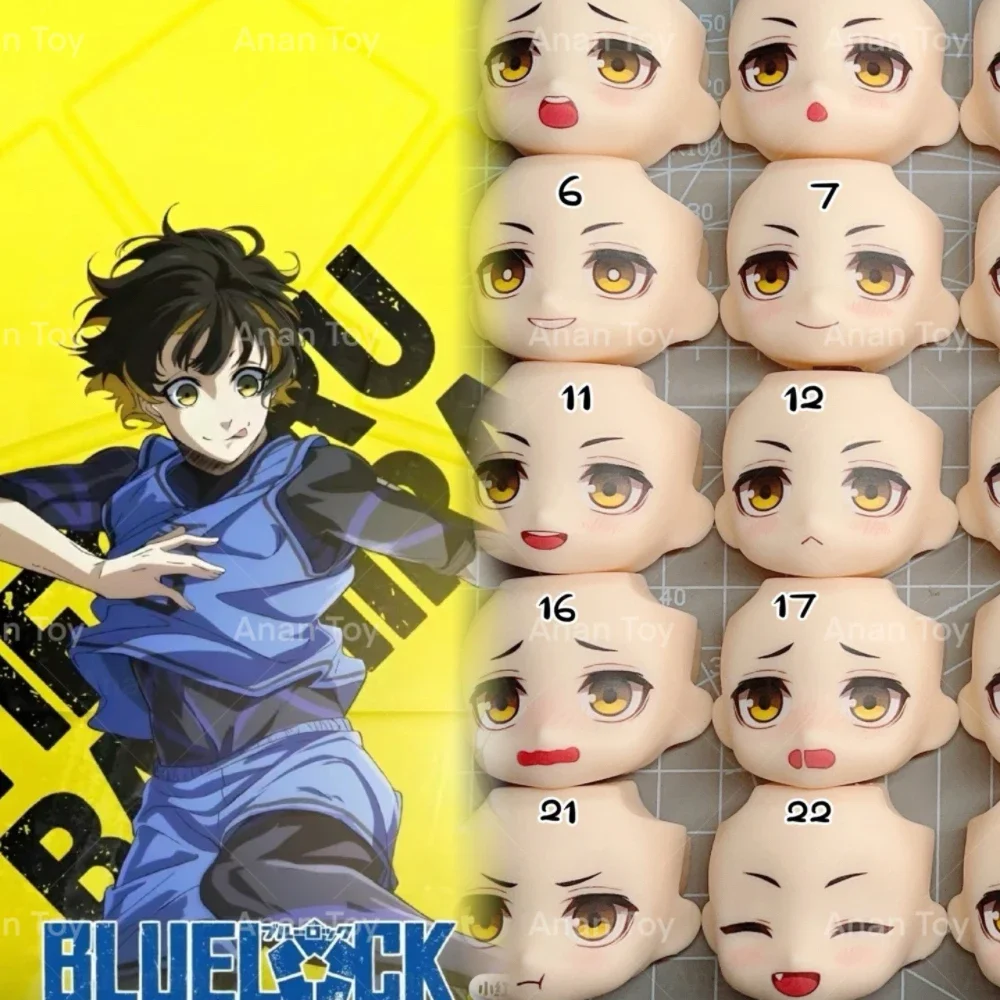 

Anime Game Bachira Maguru Ob11 Faceplates Cosplay 1/12 YMY Doll Accessories Handmade Water Sticker Faceplate