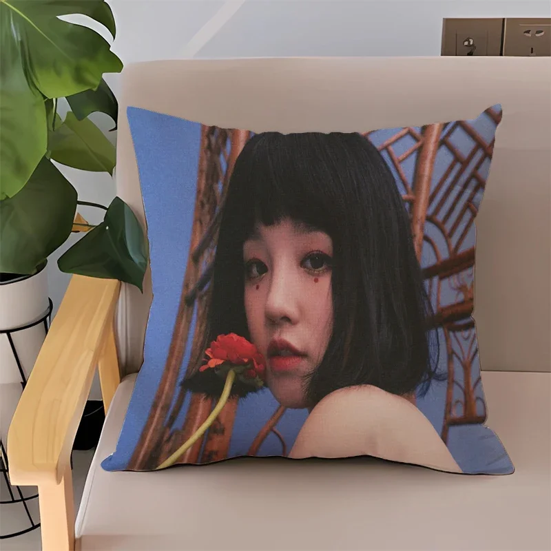 

Decorative Pillowcase for Living Room Song Yuqi Cushion Covers Pillowcases Bed Cushions Pillow Cases Cover Double-sided Printing