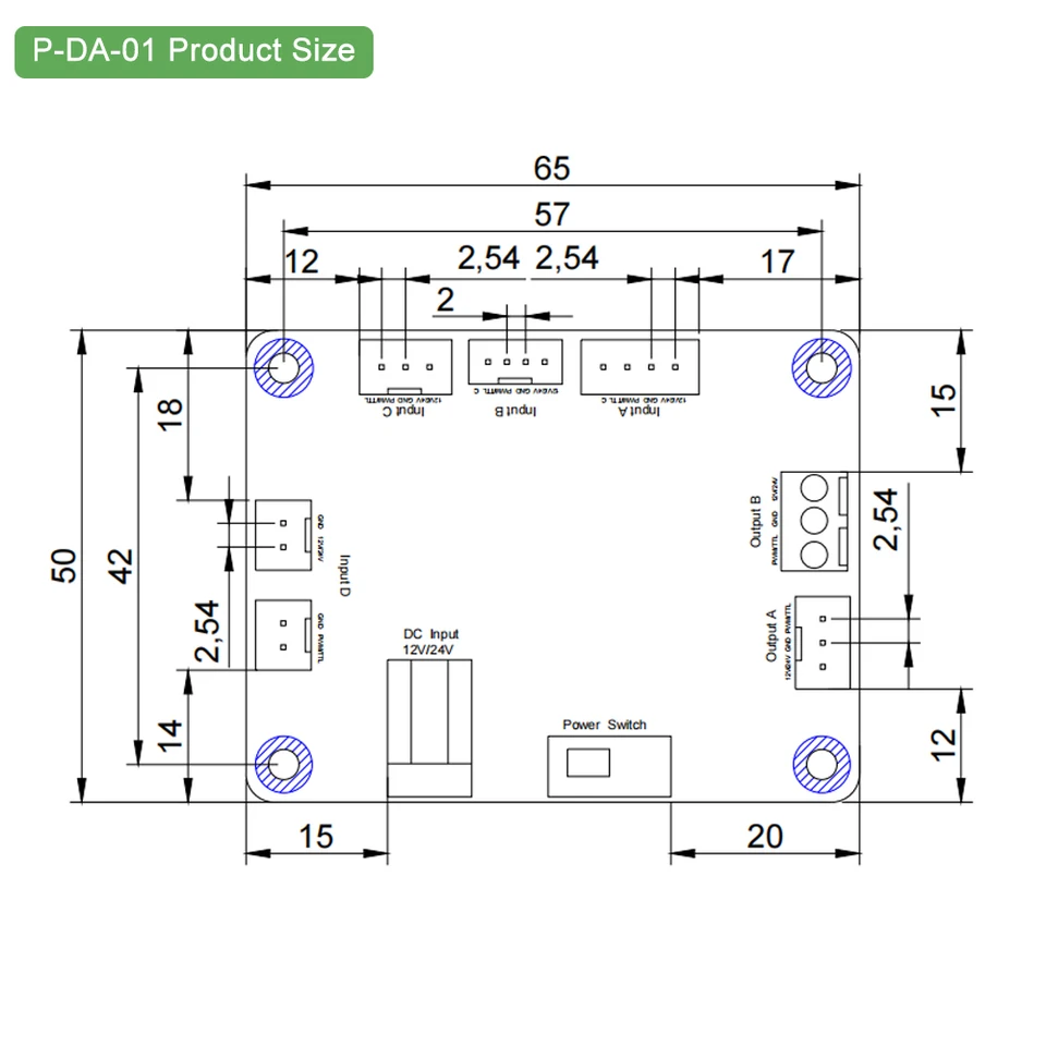 LASER TREE 20W 40W 80W Scheda Adattatore Driver Interfaccia Scheda Di Trasferimento Per Incisore Laser Testa Modulo Laser Strumenti Per La Lavorazione Del Legno - Foto 6