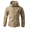 Autumn Winter Mens Mountain Ski Warm Padded Jackets Men Climbing Fleece Windbreaker Hooded Coats Men Waterproof Tactical Jacket 2