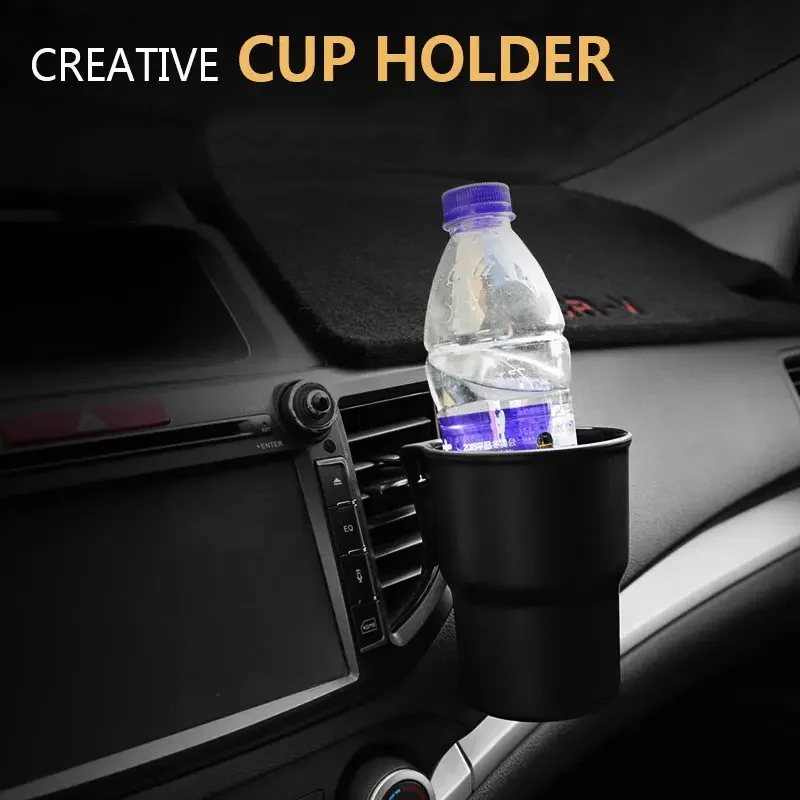 Car Beverage Rack Air Outlet Armrest Door Side Seat Back Use Multi-function Water Cup