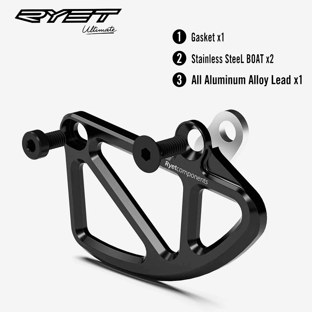 Bicycle Chain Guide Bicycle Chain Guard RYET MTB Bash Guard For Bicycle Chain Guide