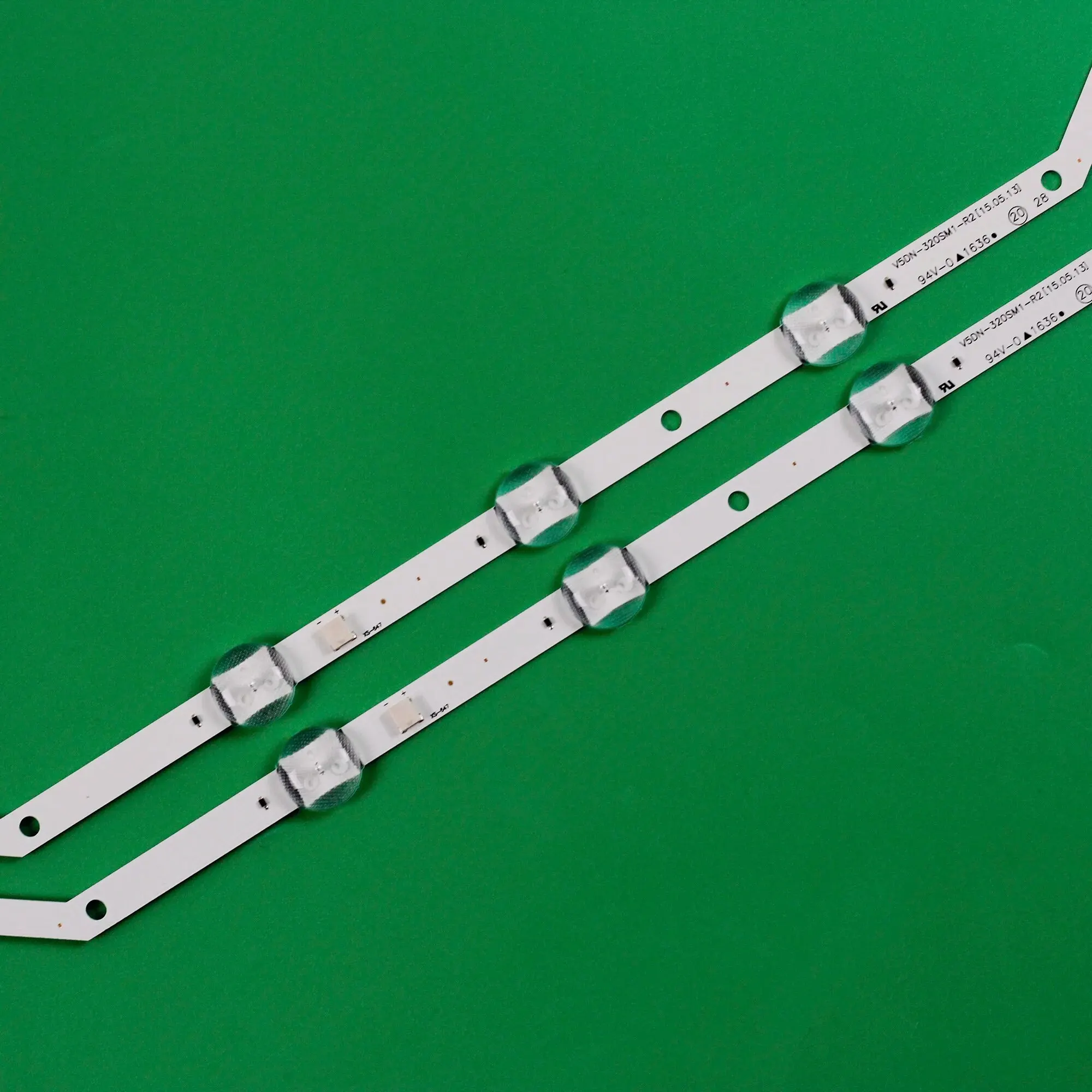 Tira Led para Ue32n5000au Ue32n5305ak Ue32n5000 Ue32n5372 Ue32n5300 Lm4100618a 46574a Pcs 10 Pcs 20 Pcs 60 Pcs - Imagem 4