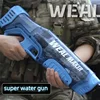 물총 장난감 Automatic Water Gun Toys Big Capacity High Pressure Water Blaster Pistol Soaker Guns Outdoor Pool Toys For Boy Kids Adult 3